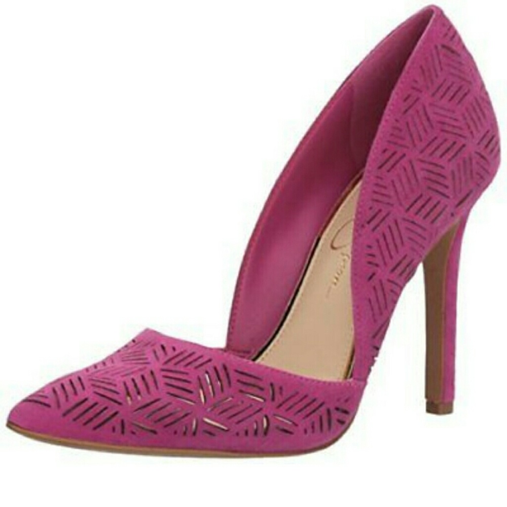 Jessica Simpson Fuschia Pump Heels